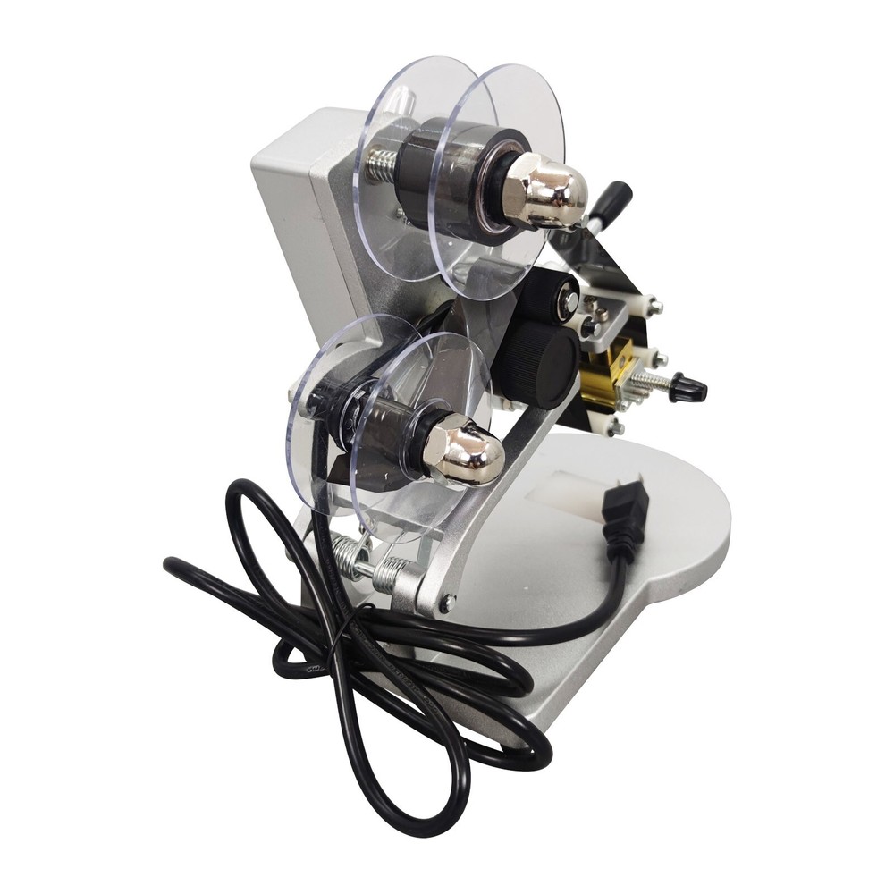110V 40W Hand Press Ribbon Coding Machine for Packaging Material Coding
