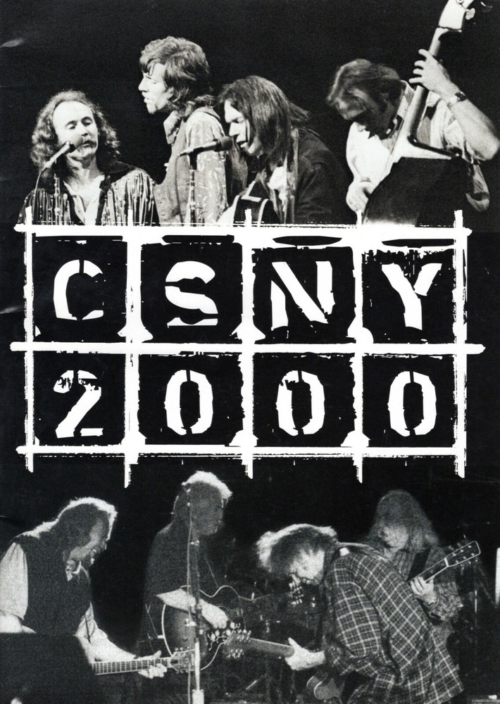 CROSBY, STILLS, NASH & YOUNG 2000 CONCERT PROGRAM BOOK BOOKLET-CSNY NEIL YOUNG
