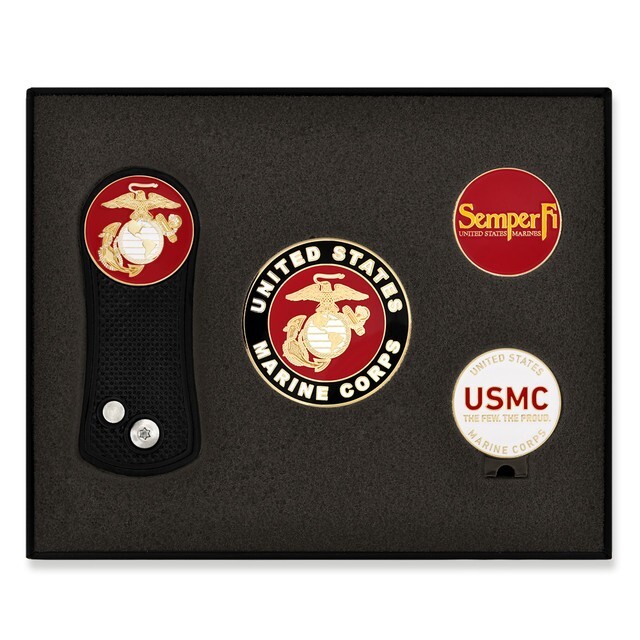 PinMart's Officially Licensed U.S.M.C. 6-PC Golf Gift Set