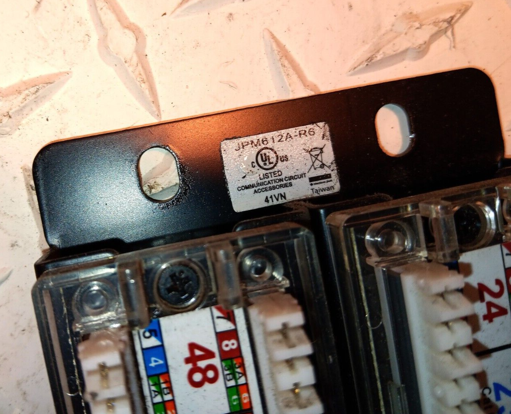 Black Box JPM12A 6, Modular Connector Panel, Patch Panel