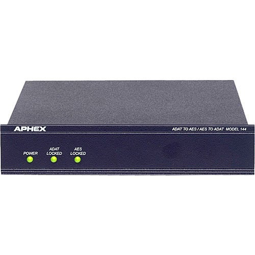 Aphex 144 : Bi-Directional Digital Converter : ADAT ↔ AES : single unit
