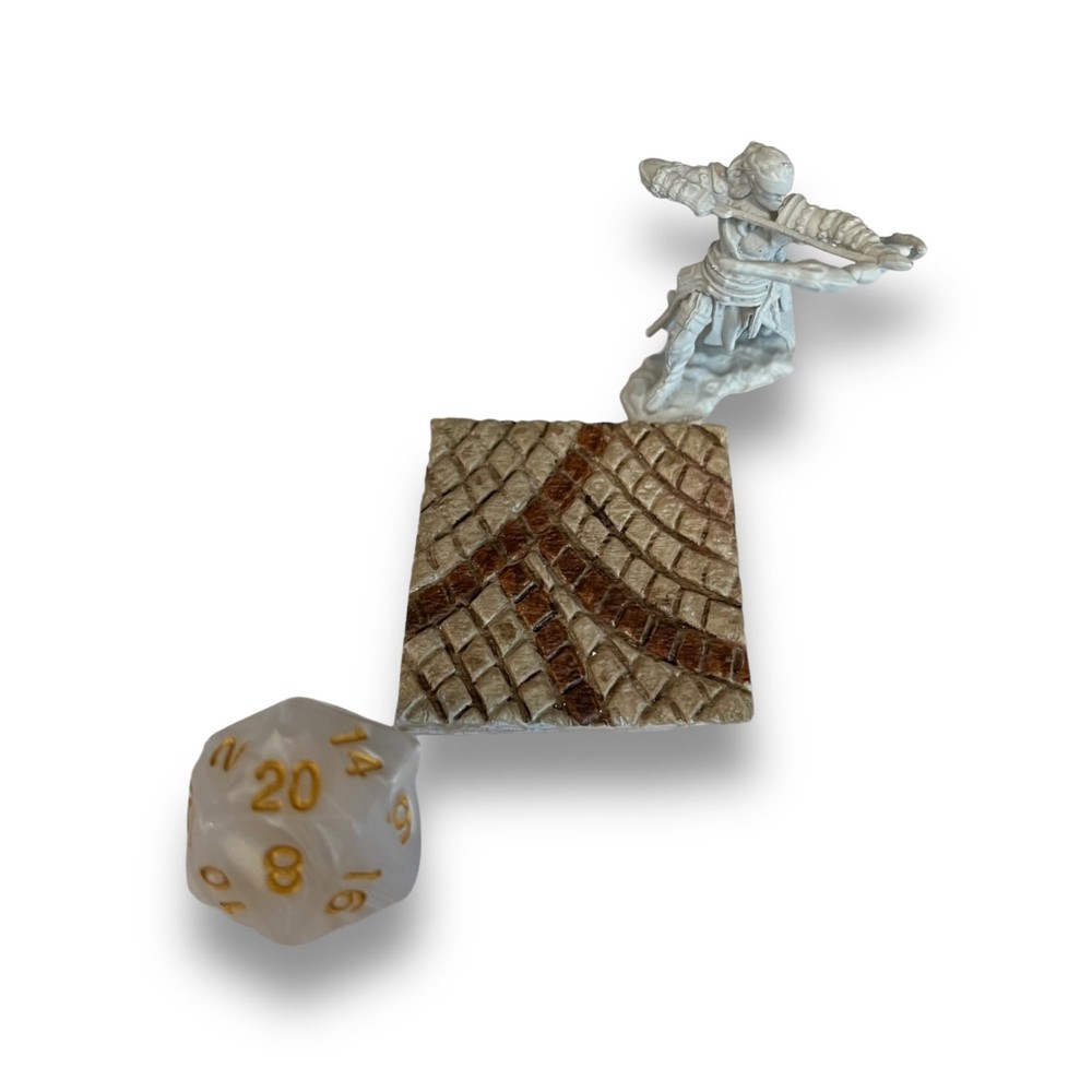 NorthFen Texture Roller 5 Pack Gaming Terrain Bundle for D&D, Battle Mat, Dun...