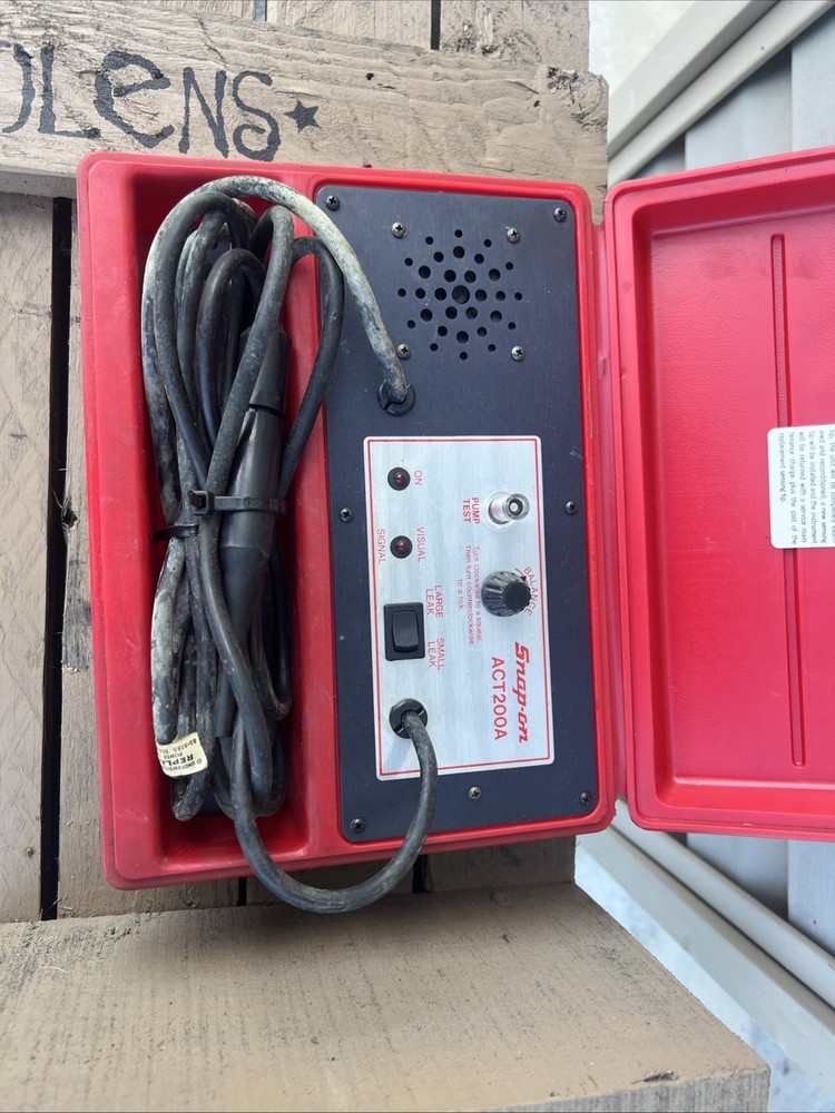 Vtg.Snap-on ACT200A Electronic Halogen Leak Detector Tested