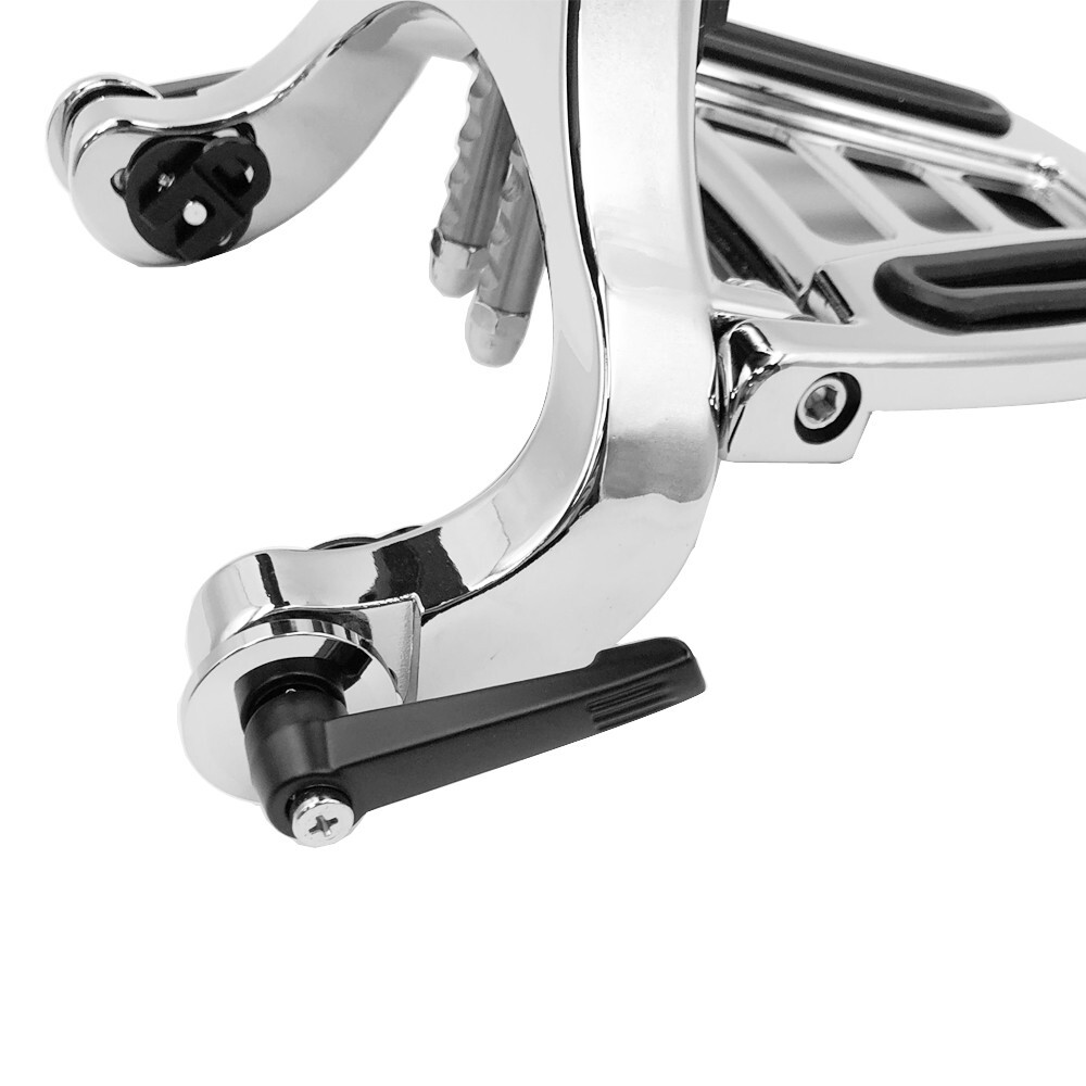 Multi-Purpose Driver Passenger Backrest For Harley Slim Deluxe Heritage 01-17