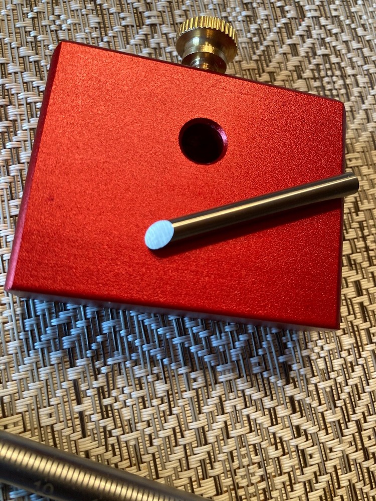 Knife Makers Line Scribe, Wood Marking Tool, Parallel Marking Scribe, 2X72 Grind