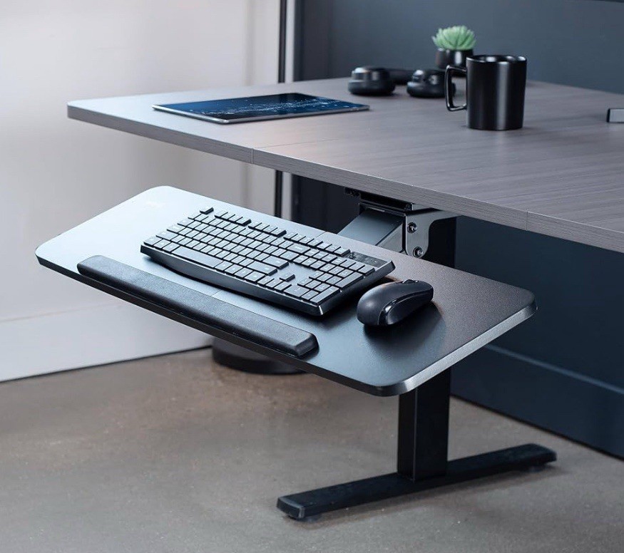 Ergonomic Keyboard and Mouse Tray
