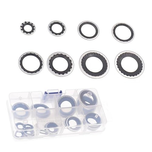 30 PCS A/C Gasket, Air Conditioning Compressor High Temperature Resistant