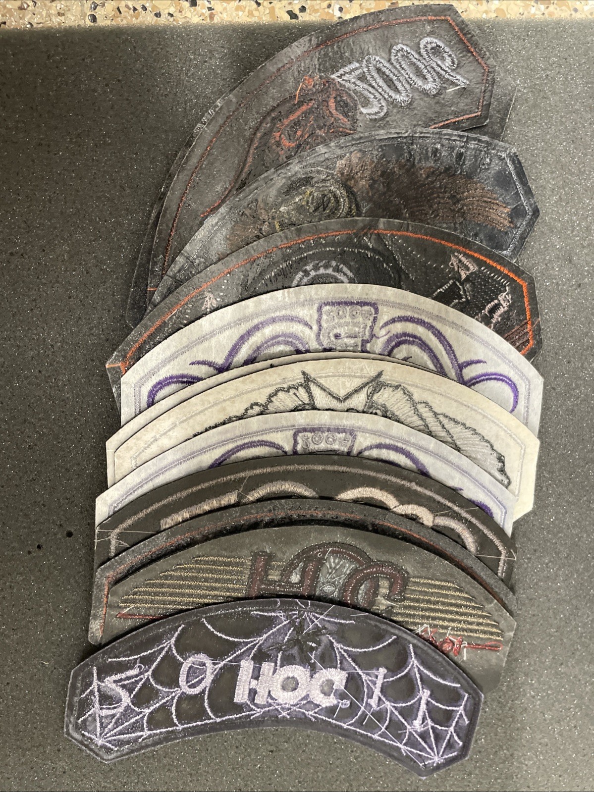 13 Harley Davidson Patch Lot HOG 2000, 01, 03, 04, 06, 05, 07, 08, 011 Patches