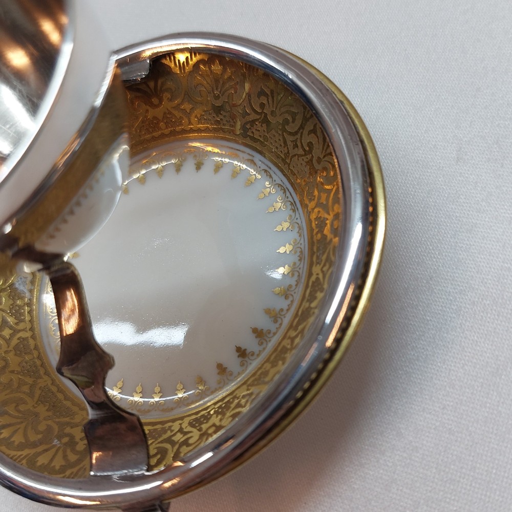 Hukin & Heath Grindley Silver Plate Novelty Eggcups Easter