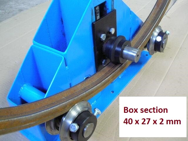 Heavy Duty Roller Bender / RING ROLLER - Flat Bar, Tube, Pipe, Box - RR-MAX+