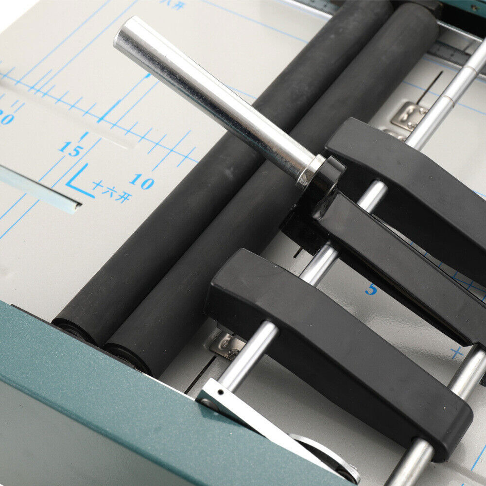 60W A3 Booklet Folding Binding Machine Paper Stapling Making Book Stapler 220V
