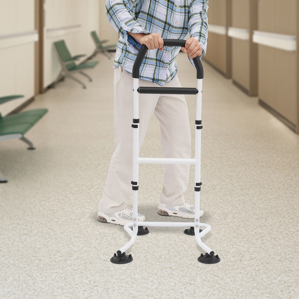 Height Adjustable Crutches Multi-functional Assist Armrest For Elderly, Pregnant