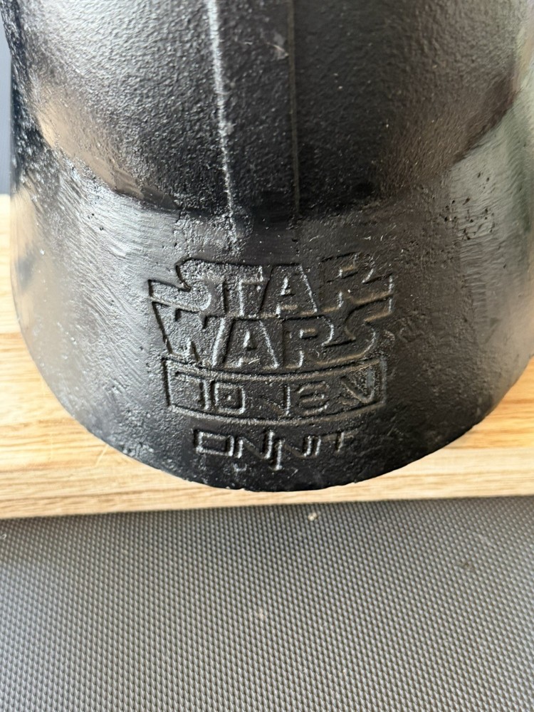 Onnit Star Wars Darth Vader Cast Iron Kettlebell Black Ergonomic Handle