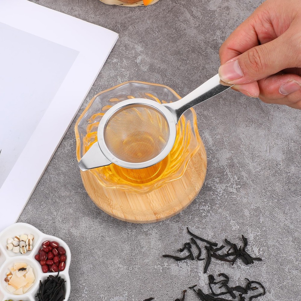 2.2" Small Sifter for Matcha Strainer Fine Mesh Mini Tea Strainers Small Sift...