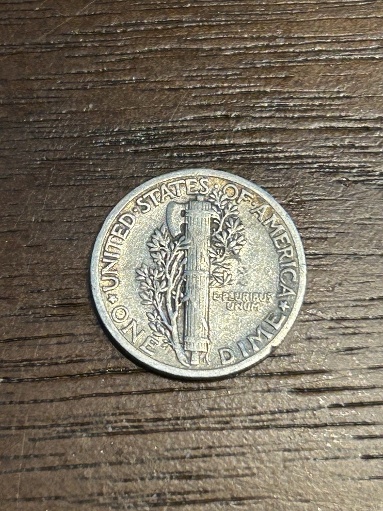 1936 Mercury Dime VF