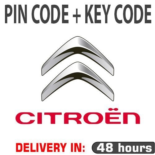 PSA Peugeot Citroen SERVICE SERVICE security code pin code key cut keycut