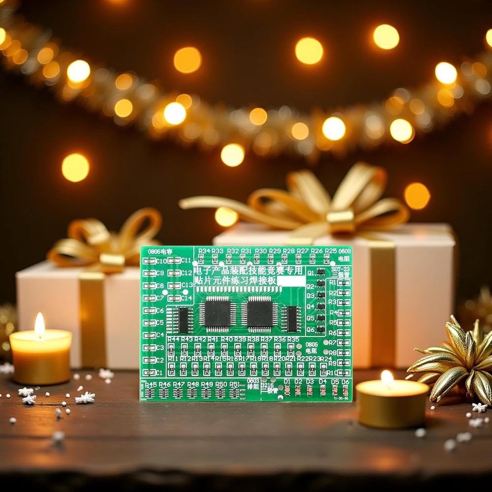 DIY SMD/SMT Components Practice Board Soldering Skill Training Kit AE1173