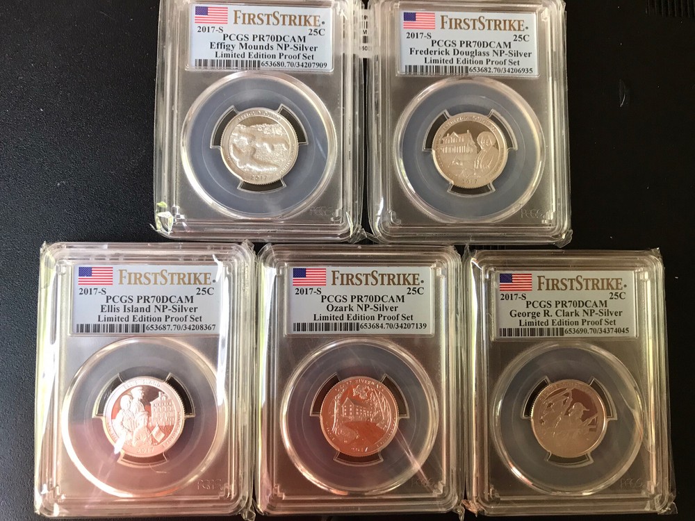 2017-S Limited Edition Silver Proof Set 8PC PCGS PR70 First Strike