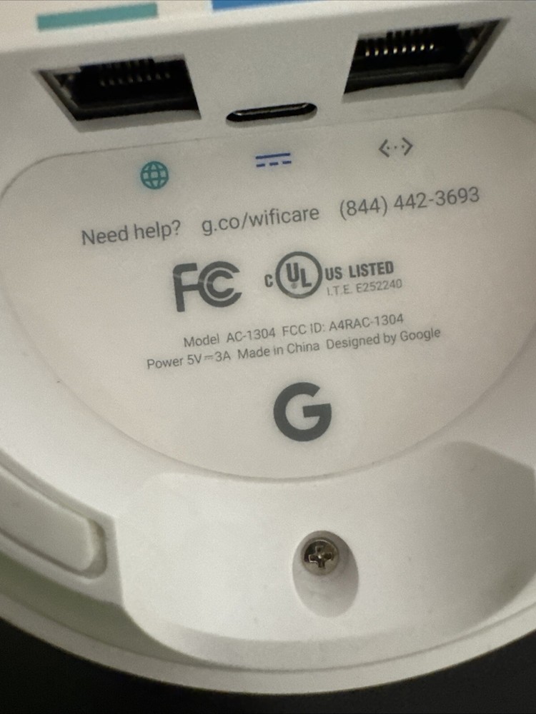 Google Nest WIFI Router AC1304