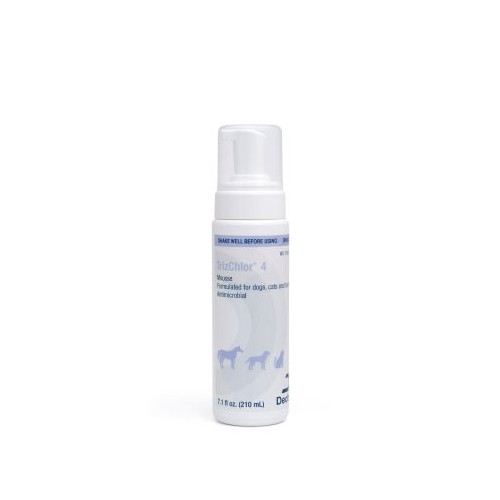 Dechra TrizCHLOR 4 Mousse, 7.1 oz (210 ml)