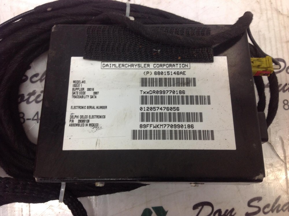 DODGE VIPER A/V NAVIGATION RECIEVER