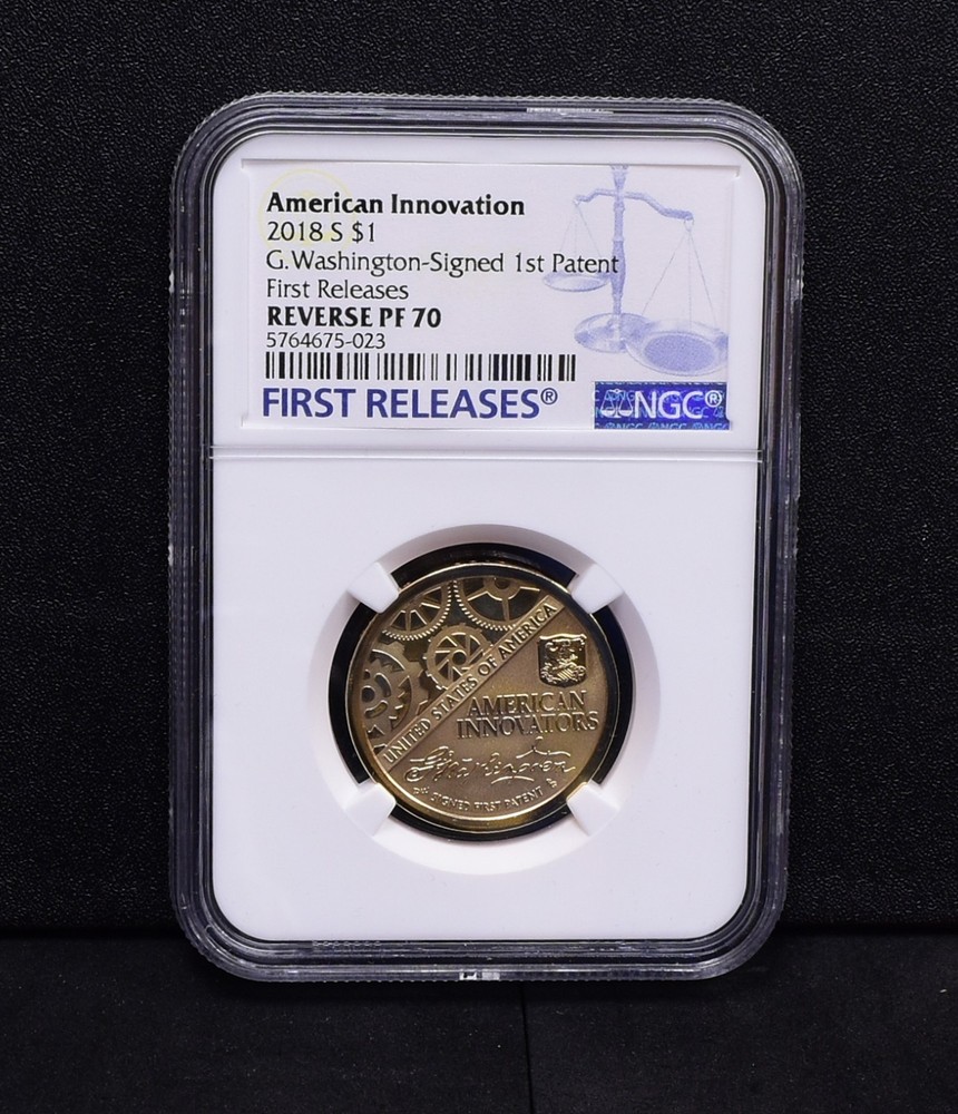 2018-S Reverse Innovation Dollar 1st Release - NGC Pf70 (Bulk)