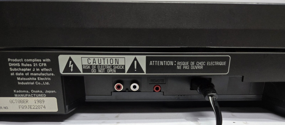 Technic SL-PC10 Multi Compact Disc Player - 5 Disc Changer Works Sounds Great 🔥