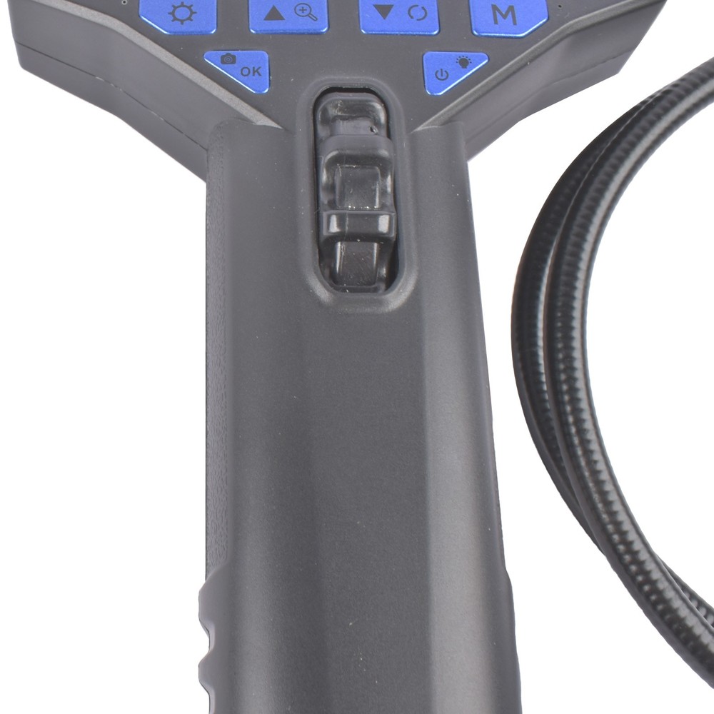 Two-Way 210° Inspection Borescope Adjustable LED Lights LCD Display Waterproof