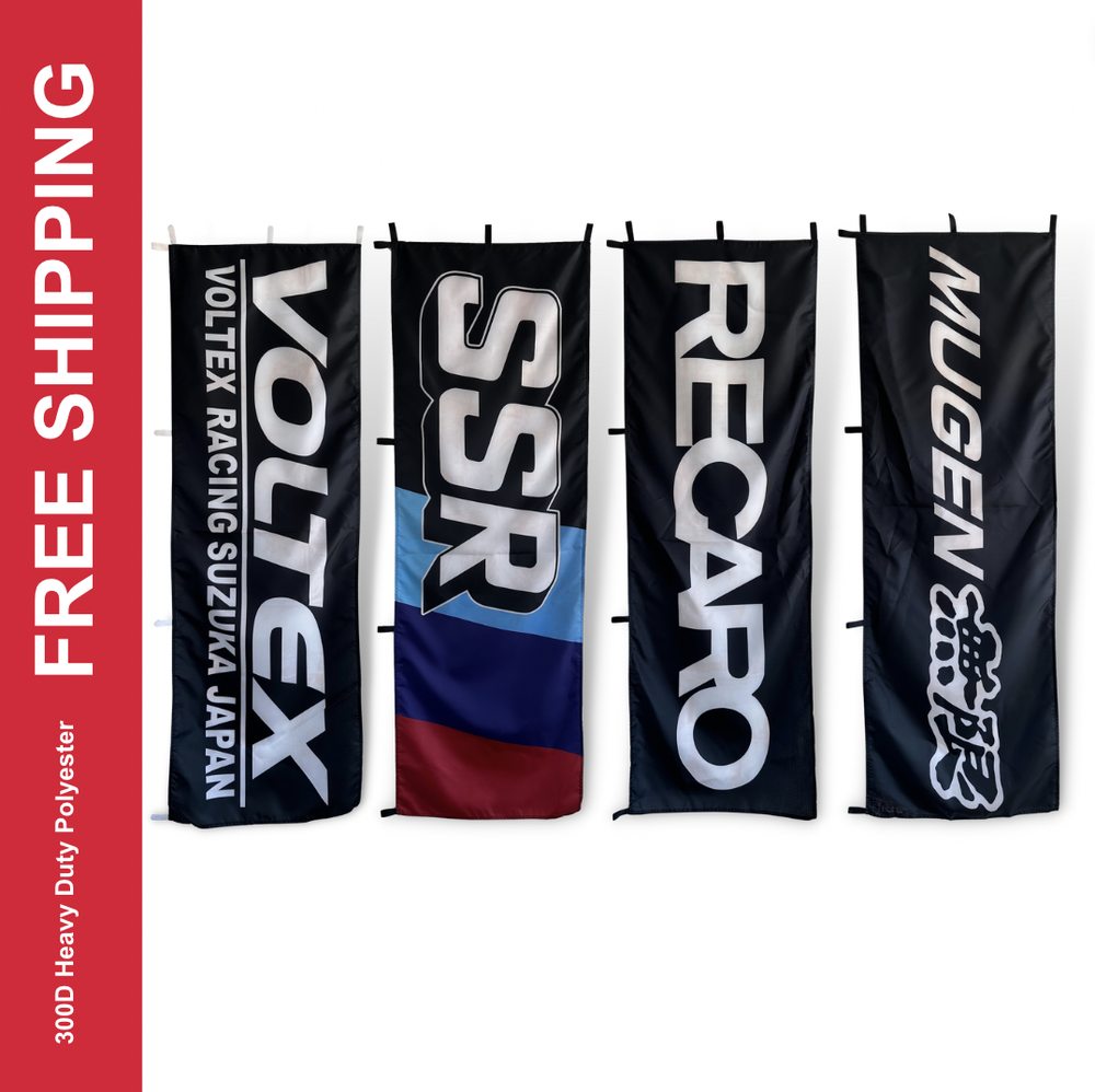 DISCOUNTED PREMIUM JDM NOBORI FLAGS