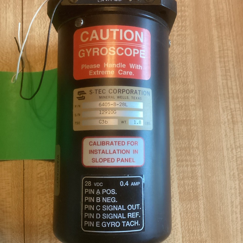 S-Tec Turn Coordinator/Gyroscope