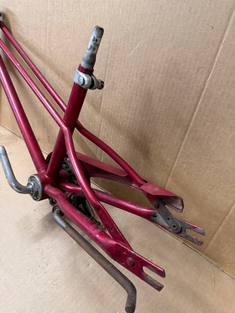 Schwinn Pixie II 16" Red 1970's Bicycle Frame Set