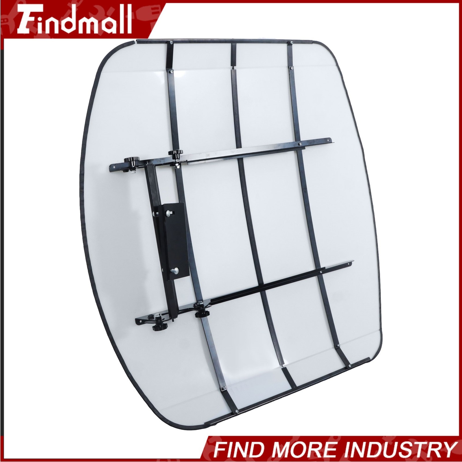 For ROPS 52" X 52" Tractors Snow Shield 2" x 2" or 2" x 3" Tractor Canopy Top