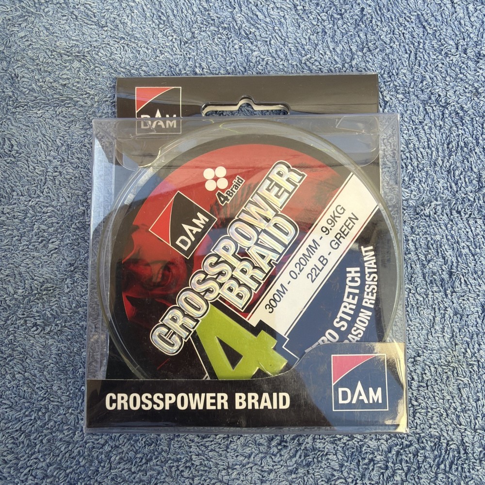 DAM Crosspower 4 Braid 300m Spool
