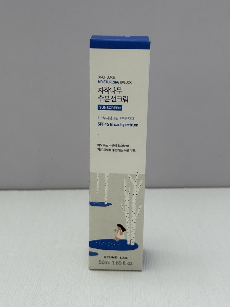 ROUND LAB Birch Juice Moisturizing Sunscreen_OTC version SPF45Broad spectrum