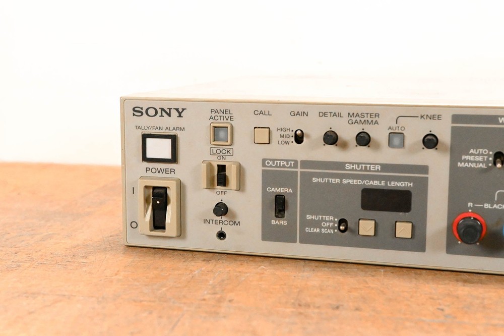 Sony CCU-D50 Camera Control Unit CG01RC1