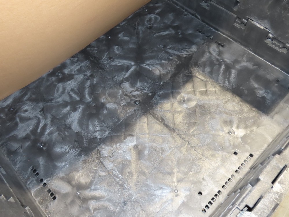 Orbis BulkPak Collapsible Bulk Container Bin 28.7 cu-ft 48 x 44.5" Stackable