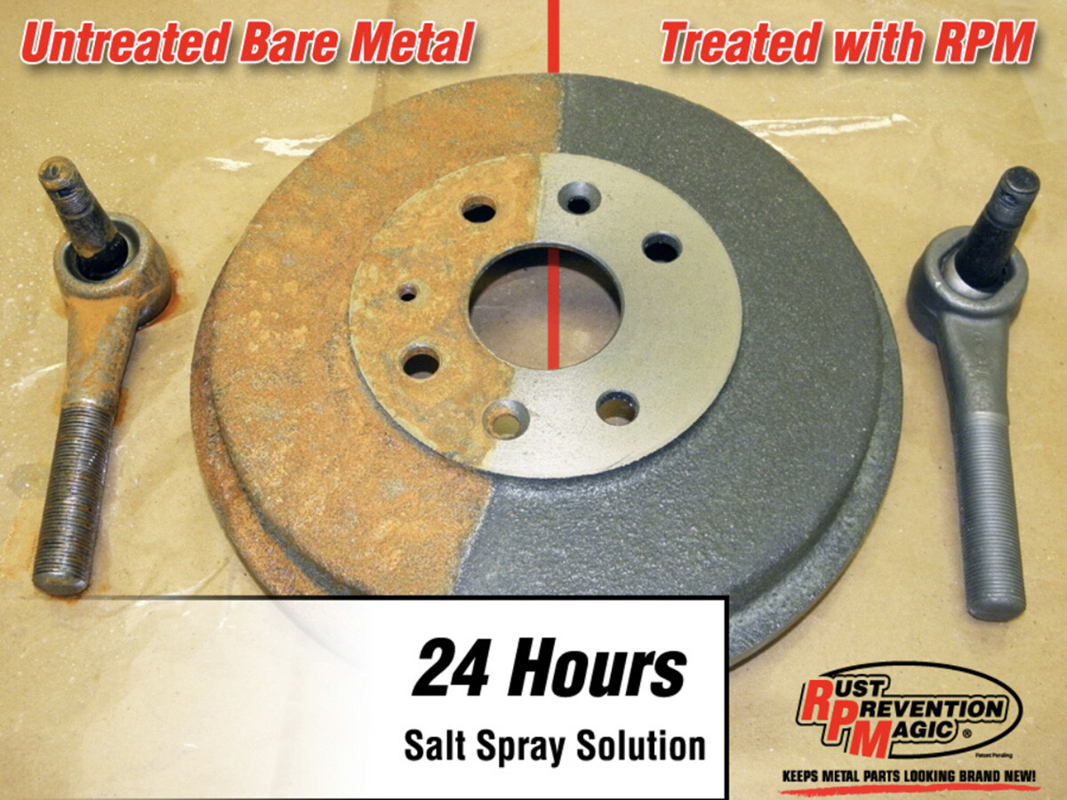 Rust Prevention Magic (RPM) – Award Winning & Lab Certified Rust Prevention 8 oz