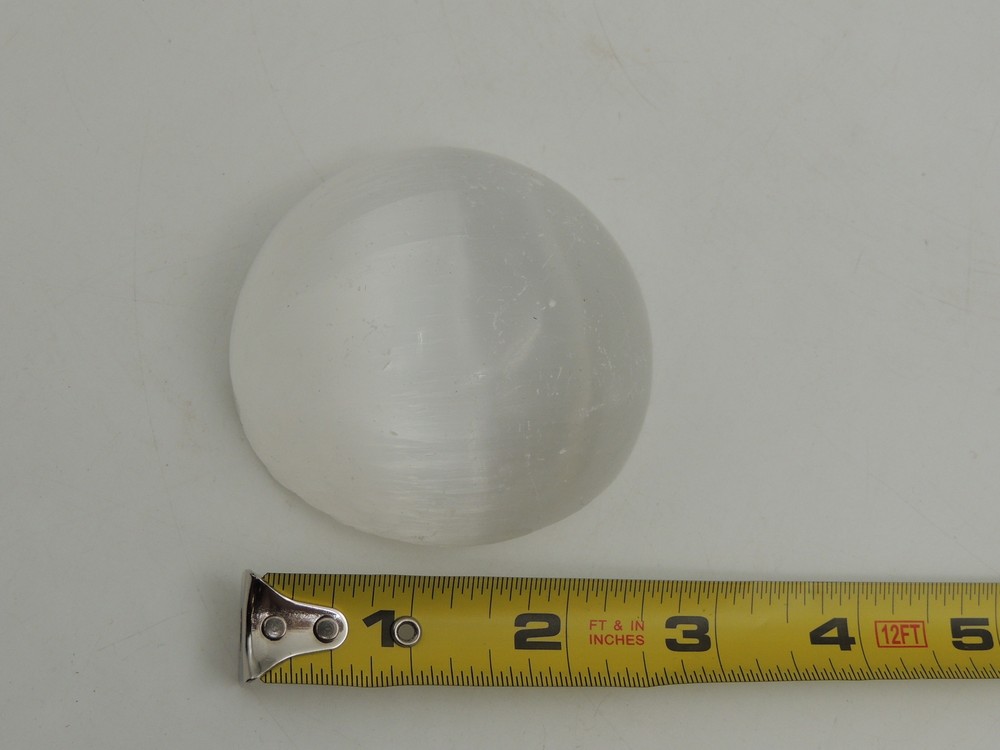 Mineral Specimen Selenite Half Sphere
