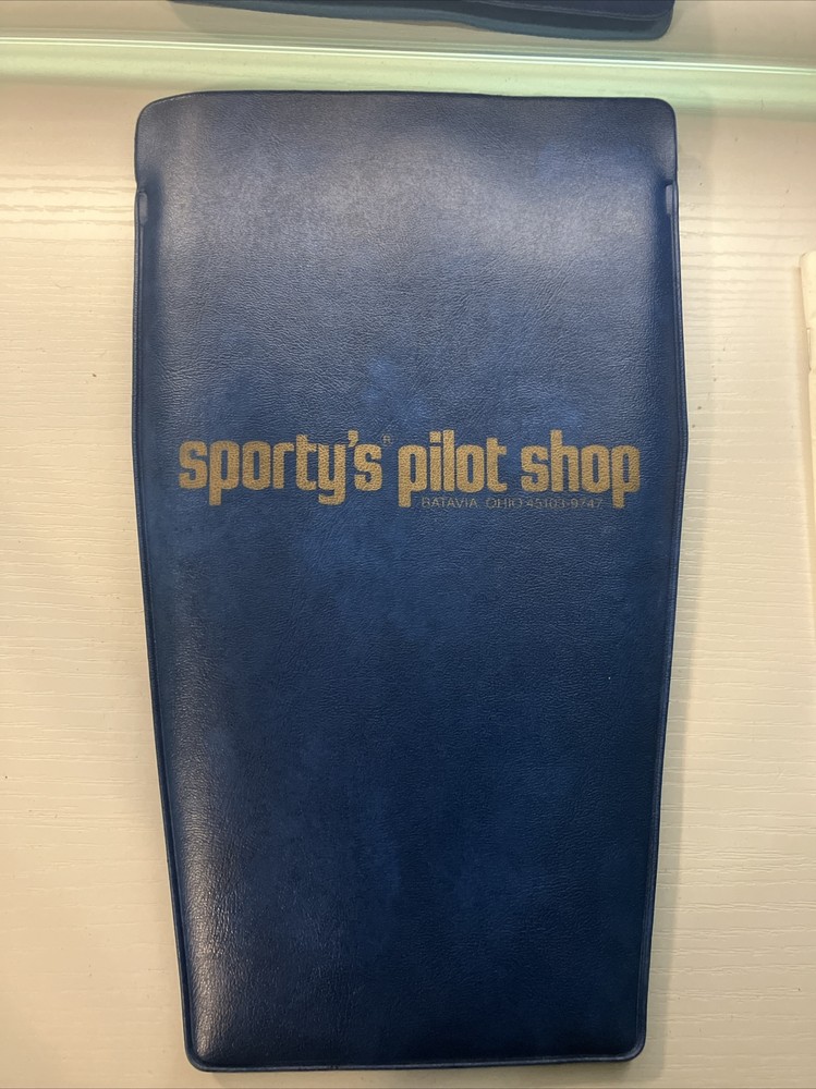 Sportys Pilot shop E-6B Flight computer w Case and Manual