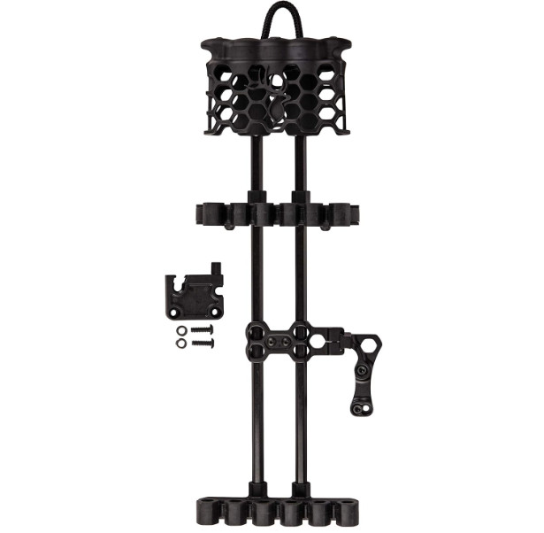 Trophy Ridge Hex Light Archery Arrow Quiver, Black