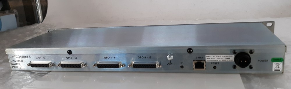 DNF Controls USP-16 Universal Switch Panel NO AC *UNIT ONLY*