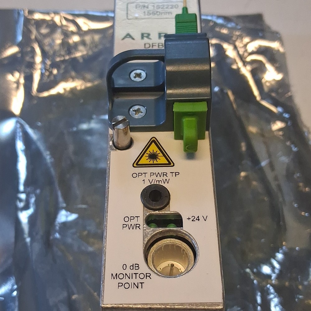 ARRIS 152220-001 OM41 Transmitter Module - 1550nm DFB Return Path SC/APC
