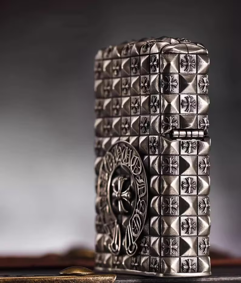 Zippo Armor Cross Flower