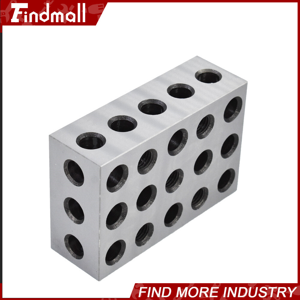 2 Matched Pair 2-4-6 Blocks 23 Holes .0002" Machinist Precision 246 Jig 2 4 6