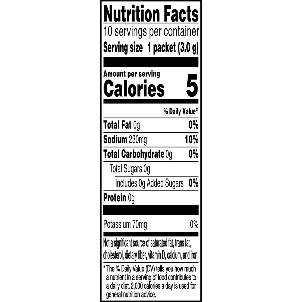 Gatorade G Zero Powder, Fruit Punch, 0.10oz Packets (120 Pack)