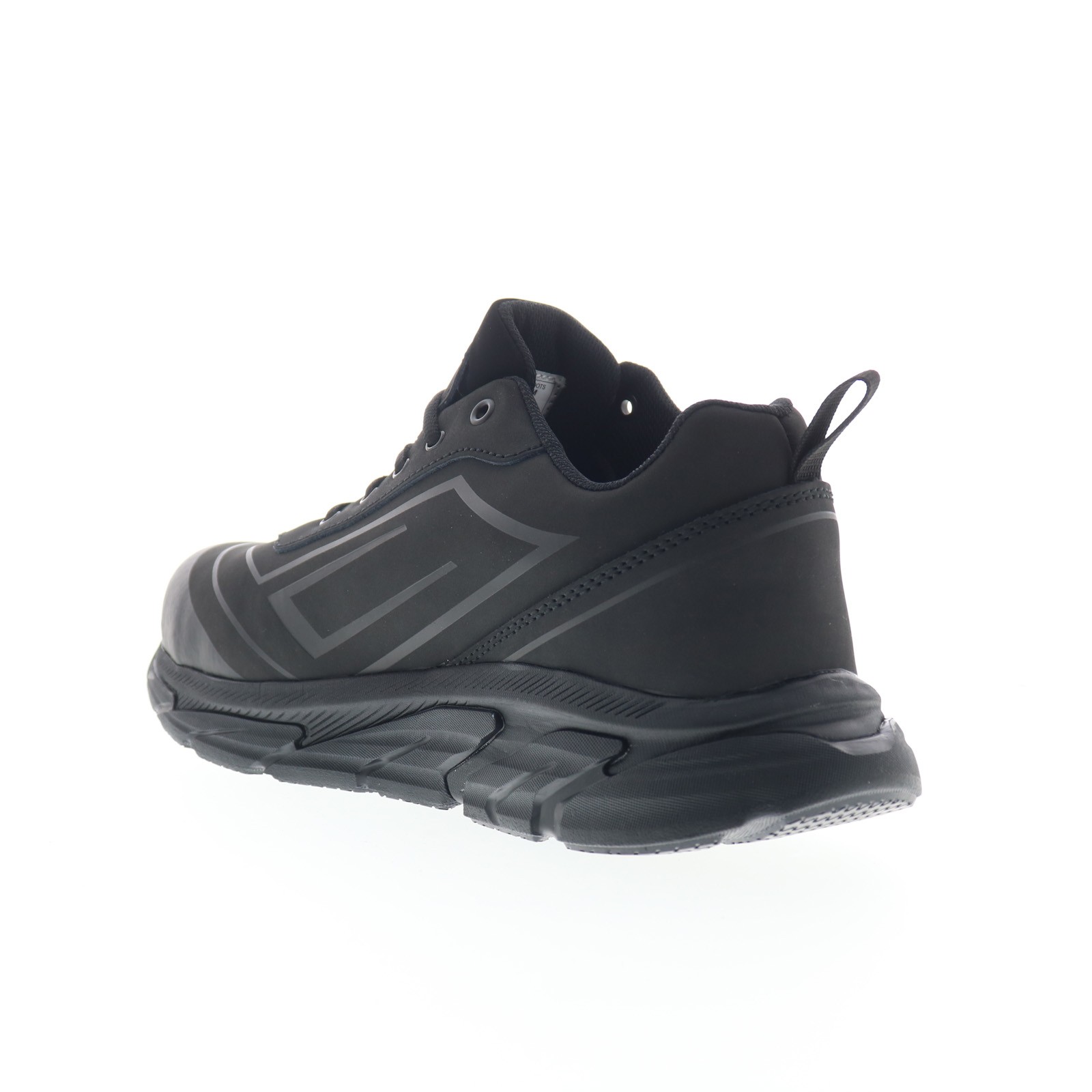 Avenger K4 Aluminum Toe Electrical Hazard SR Mens Black Wide Work Shoes