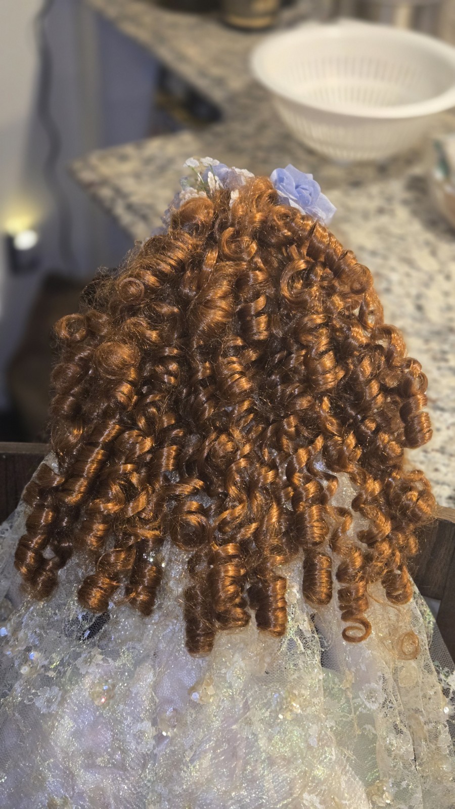 Rustie porcelain doll "Diamond Dust" 32"