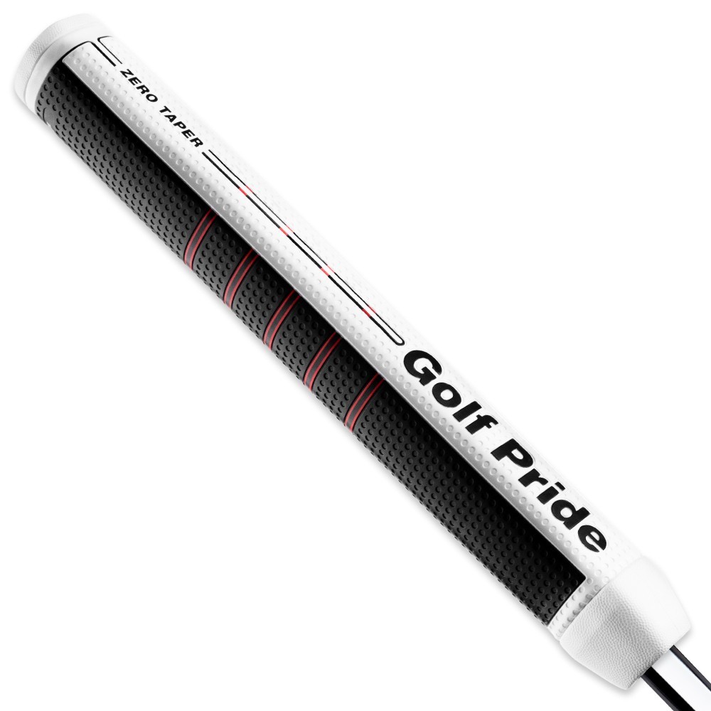 Golf Pride Zero Taper Putter Grip - Black & White - Size Large