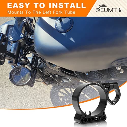 39MM Motorcycle Speedometer Side Mount Relocation Bracket, Odometer Instrument