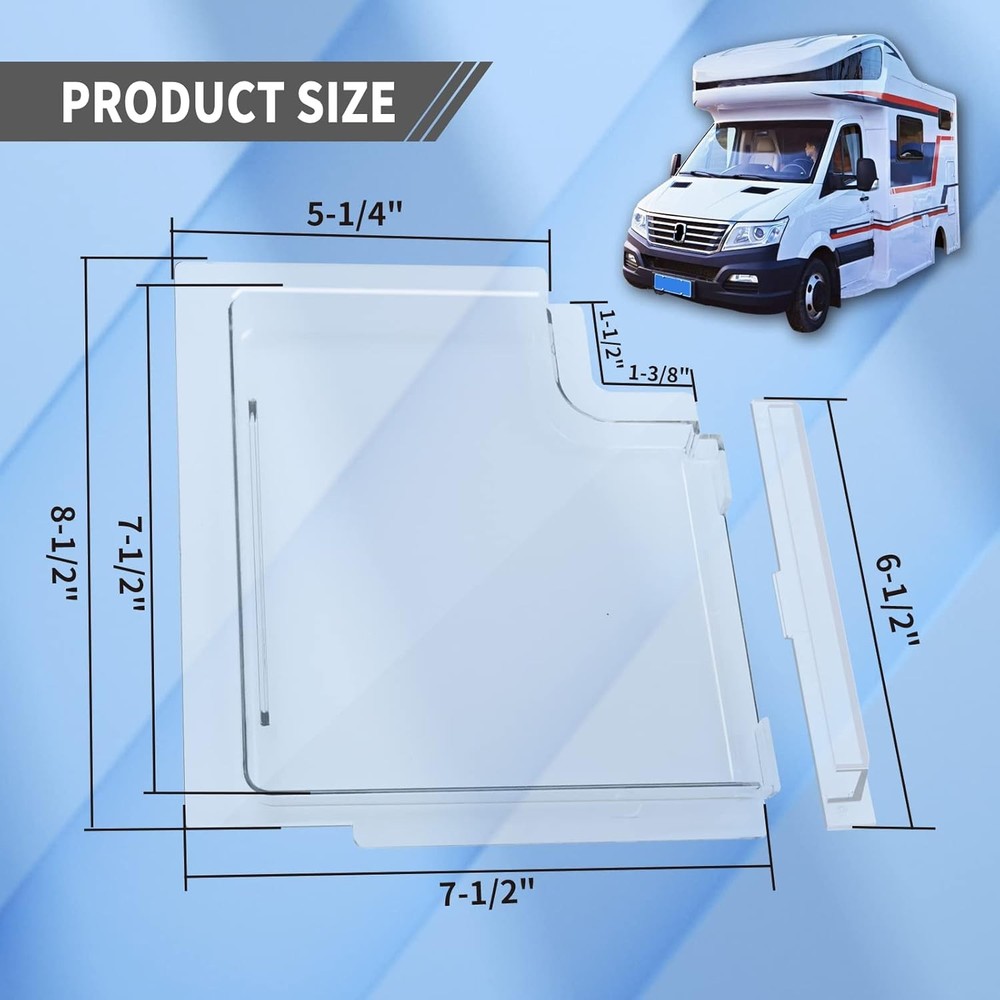RV Screen Door Slide Panel 4701-00 Clear Replacement